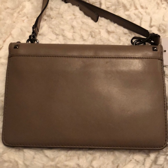 nwt michael kors crossbody sloan stud dark dune - Picture 4 of 5